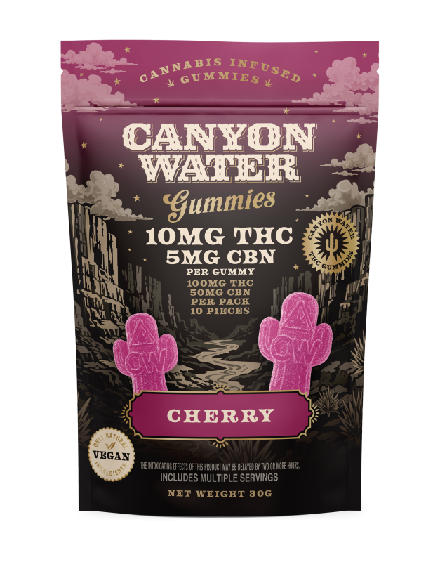 CANYON WATER GUMMIES POUCH vis CHERRY