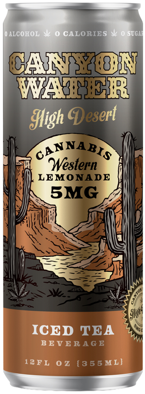 Canyon Water High Desert Iced Tea can